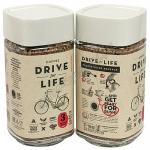 Кофе растворимый 100г DRIVE FOR LIFE MEDIUM в стекле ''ЖИВОЙ КОФЕ'' 1/1