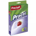 Перчатки одноразовые ВИНИЛОВЫЕ S 10 шт/уп ПРОЗРАЧНЫЕ ''PACLAN'' 1/20