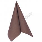 Салфетка бумажная КОРИЧНЕВАЯ 25х25 см 2-сл 50 шт/уп PUNTO ''MAPELOR'' 1/63