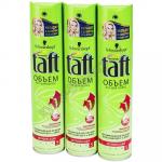 Лак для волос TAFT 225мл ОБЪЕМ мегафиксация ''SCHWARZKOPF'' 1/6/12