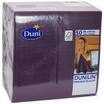 Салфетка 40х40 см 1-сл 50 шт/уп DUNILIN СЛИВОВЫЙ ''DUNI'' 1/12