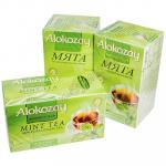 Чай черный пакетированный 25 шт в индивидуальной упак МЯТА ''ALOKOZAY'' 1/24