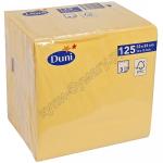 Салфетка 33х33 см 3-сл 125 шт/уп ЖЕЛТАЯ ''DUNI'' 1/8
