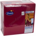 Салфетка 40х40 см 1-сл 50 шт/уп DUNILIN БОРДОВАЯ ''DUNI'' 1/12