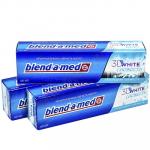 Зубная паста BLEND-A-MED 100мл 3D WHITE прохладная свежесть ''P&G'' 1/6/24
