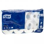 Бумага туалетная 3-сл 8 рул/уп TORK T4 PREMIUM БЕЛАЯ ''SCA'' 1/9