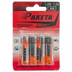 Батарейка AA 4 шт/уп РАКЕТА 1/12