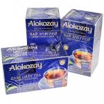 Чай черный пакетированный 25 шт в индивидуальной упак EARL GREY с ароматом бергамота ''ALOKOZAY'' 1/24
