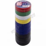 Изолента Ш 15 мм 10 м/рул 10 шт/уп ПВХ ЦВЕТ В АССОРТИМЕНТЕ ''ЕВРОГАРАНТ'' 1/10