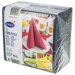 Салфетка 40х40 см 3-сл 125 шт/уп ЧЕРНАЯ ''DUNI'' 1/8