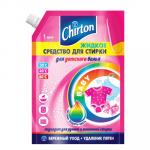 Средство для стирки жидкое 1л для детского белья CHIRTON Doy-Pack ''GD'' 1/6