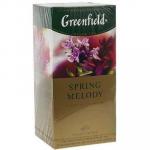 Чай черный пакетированный 25 шт в индивидуальной упак SPRIND MELODY ''GREENFIELD'' 1/10