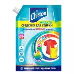 Средство для стирки жидкое 1л для цветных тканей CHIRTON Doy-Pack ''GD'' 1/6