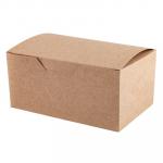 УПАКОВКА УНИВЕРСАЛЬНАЯ ДХШХВ 150Х91Х70ММ 25ШТ FAST FOOD BOX L ДЛЯ 6-9 НАГГЕТСОВ КРАФТ