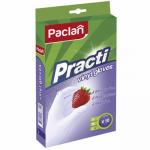 Перчатки одноразовые ВИНИЛОВЫЕ L 10 шт/уп ПРОЗРАЧНЫЕ ''PACLAN'' 1/20