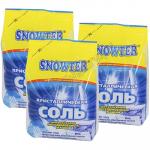 Соль 1.5кг для посудомоечных машин SNOWTER пакет ''АЦНТ'' 1/4