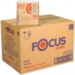 Салфетка бумажная 1-сл 250 шт/уп*18 240х265 мм для диспенсера FOCUS ULTRA БЕЛАЯ ''HAYAT'' 1/1