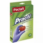 Перчатки одноразовые НИТРИЛОВЫЕ M 10 шт/уп СИРЕНЕВЫЕ ''PACLAN'' 1/20