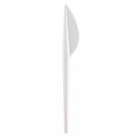 НОЖ СТОЛОВЫЙ H165 ММ 100 ШТ БЕЛЫЙ PS