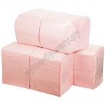 Салфетка 24х24 см 1-сл 400 шт/уп РОЗОВАЯ 1/18