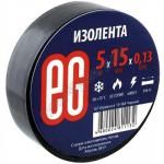 Изолента Ш 15 мм 5 м/рул ПВХ ЧЕРНАЯ ''ЕВРОГАРАНТ'' 1/1