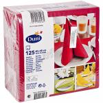 Салфетка 40х40 см 2-сл 125 шт/уп БОРДОВАЯ ''DUNI'' 1/16