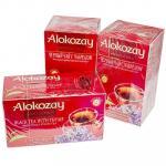 ЧАЙ ЧЕРНЫЙ ПАКЕТИРОВАННЫЙ 25 ШТ В ИНДИВИДУАЛЬНОЙ УПАК С ЧАБРЕЦОМ ''ALOKOZAY'' 1/24
