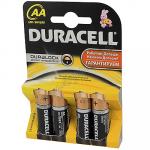 Батарейка AA 4 шт/уп DURACELL в блистере 1/20