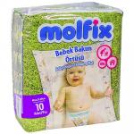Пелёнка одноразовая 60х60 см 10 шт/уп MOLFIX непромокаемая ''HAYAT'' 1/400