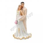Фигурка для торта Н145 мм ЖЕНИХ И НЕВЕСТА ''MODECOR'' 1/4