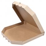 Коробка для пиццы   ДхШхВ 255х255х30 мм квадратная КАРТОН КРАФТ   1/100