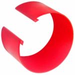 Кольцо цветовой кодировки D23 мм для рукоятки PP КРАСНЫЙ ''VILEDA'' 1/1