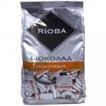 Шоколад порционный 5г 160 шт/уп RIOBA молочный 32% какао 1/1