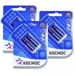 Батарейка AA 2 шт/уп КОСМОС в блистере 1/12